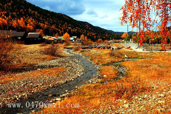贝加尔湖有一个小村庄