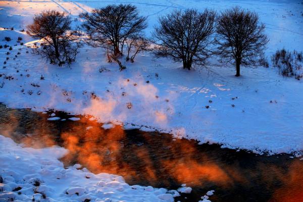 冬季的呼伦贝尔