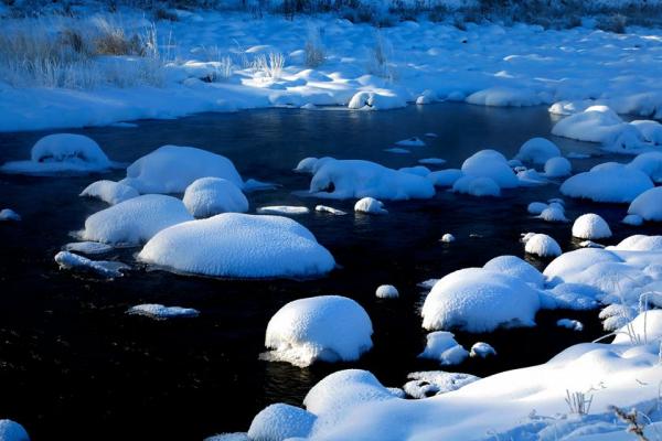 不冻河的雪