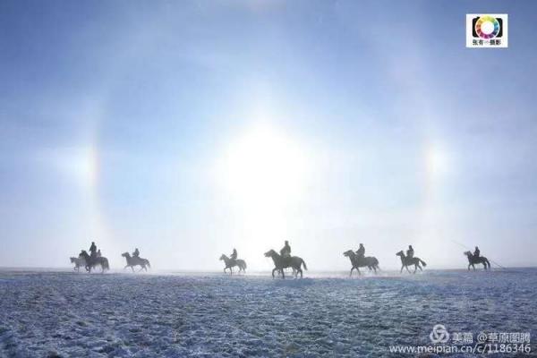雪原跑马