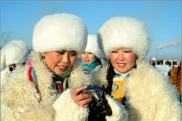 那达慕上的牧民