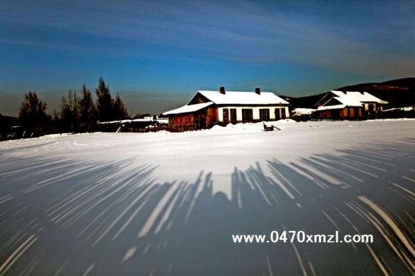 呼伦贝尔的冬天