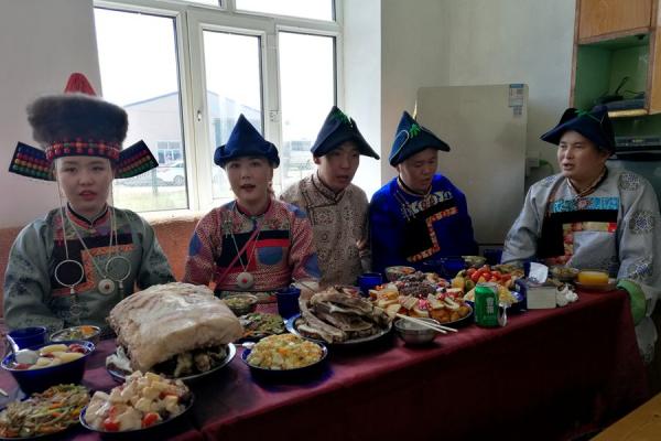 布里亚特婚礼上