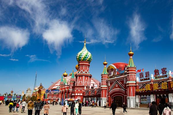 满洲里套娃广场