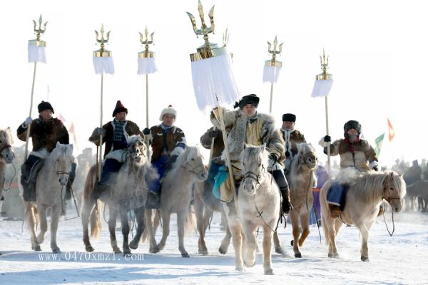 内蒙古冬季那达慕掠影