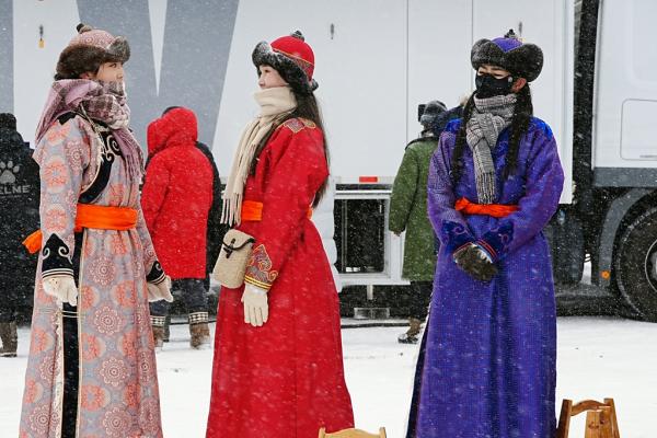 走进那达慕彩排